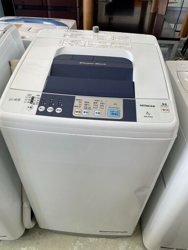 日立　7㎏洗濯機　白い約束　2016年製 リサイクルショップ宮崎屋住吉店　22.9.26　ｙ