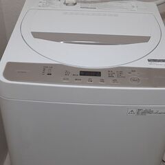 2017年製造のシャープの洗濯機