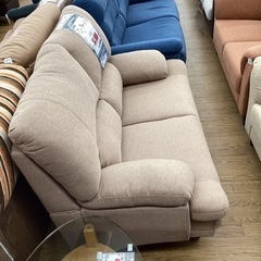 KG-120【新入荷　アウトレット】松田家具　2シーターソファ　ブラウン系