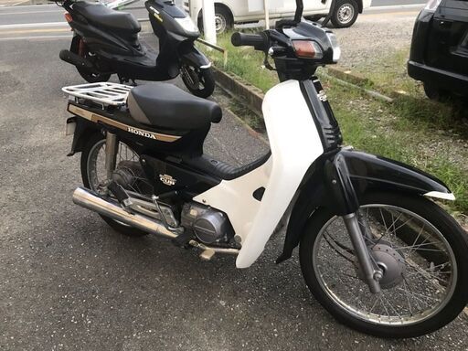 スーパーカブ　100CC  HA06 実働　社外ミラー&社外サイドスタンド スーパーカブ 100CC HA06 実働 社外ミラー&社外サイドスタンド