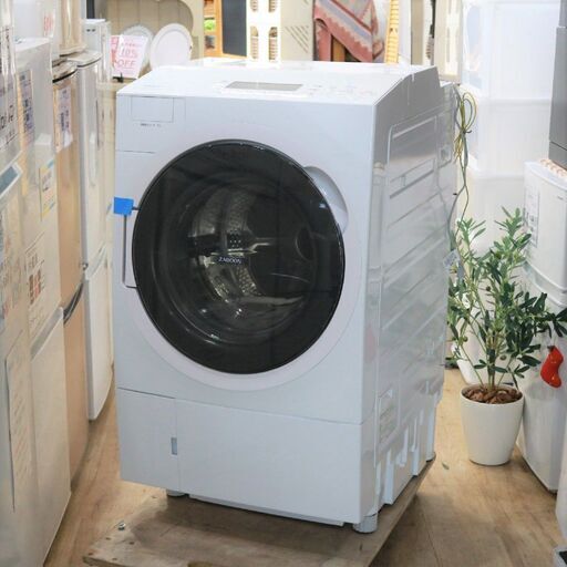 【かながわpay対応】R039)【美品/高年式】東芝 ドラム式洗濯乾燥機 ZABOON(ザブーン) TW-117V9L 洗濯11.0kg /乾燥7.0kg /ヒートポンプ乾燥 /左開き 2021年製