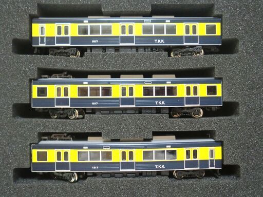 Nゲージ グリーンマックス 東急1000系 (きになる電車)3両編成セット (動力付き)