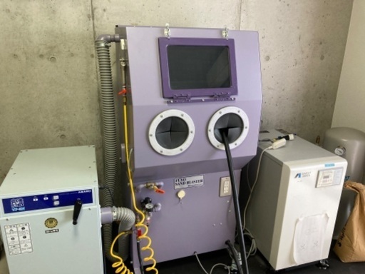 サンドブラスト機　（彫刻）