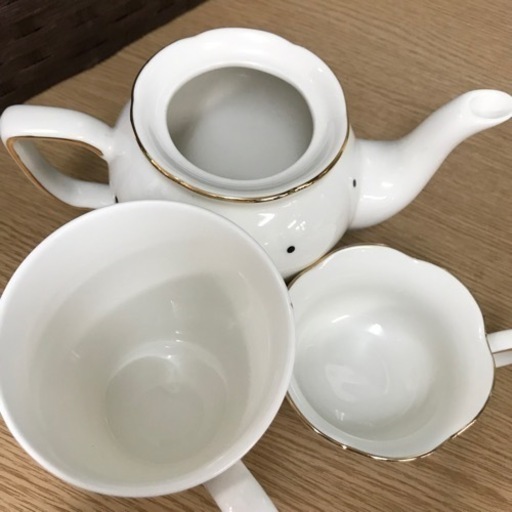 取引場所南観音k 27 901 Francfranc フランフランコップティーポットセット ゆう 舟入南の食器 コーヒー ティー の中古あげます 譲ります ジモティーで不用品の処分