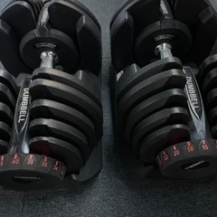 アジャスタブルダンベル・40kgx2個セット・可変仕組みダンベル