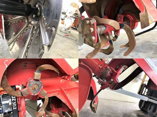 【SOLD OUT】【引き取り限定】 三重県津市 ニプロ あぜぬり機 AUZ302J オイル交換済み 手動オフセット Lヒッチ対応【農機具でっく】【三重】【その他】