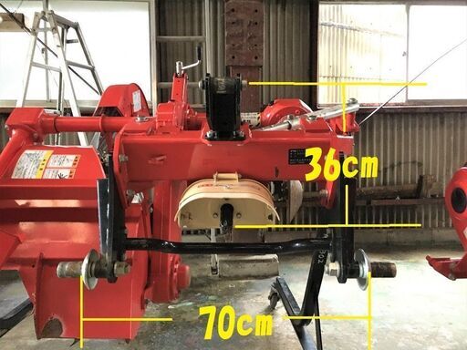 【SOLD OUT】【引き取り限定】 三重県津市 ニプロ あぜぬり機 AUZ302J オイル交換済み 手動オフセット Lヒッチ対応【農機具でっく】【三重】【その他】