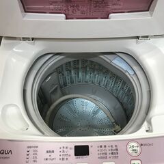 ✨アクア 洗濯機 AQW-KS6F 17年式 6㎏ 中古✨うるま市田場