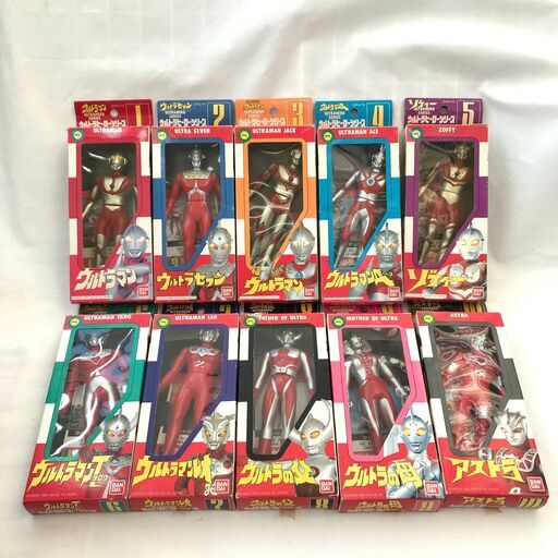 美品！！　ウルトラヒーローシリーズ　1-25番まで　ソフビ　ヒーロー人形　ウルトラマン