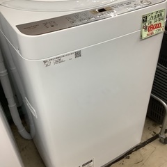 シャープ 6kg 洗濯機 ES-GE6C 管D220728FK ...