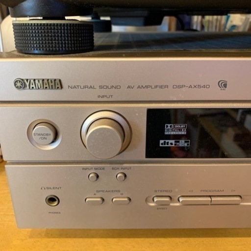 値下げしました！YAMAHA DSP-AX440(N) DSP AVアンプ (ゴールド)お譲りします！
