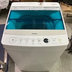 美品　ハイアール 4.5kg 全自動洗濯機　ホワイトHaier