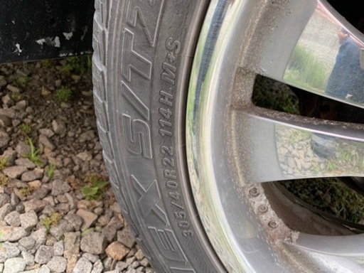 ランクル100 タイヤ 305/40R22 ホイール 22インチ