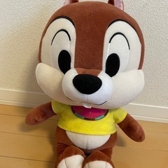 ディズニー　ぬいぐるみ2点セット　ドナルド　チップ