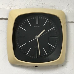 SEIKO レトロな掛け時計　QA407