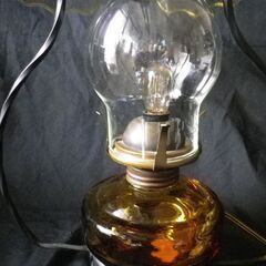 あなたのお部屋をJAZZ喫茶に！小樽 北一硝子 ランプ（電球仕様）