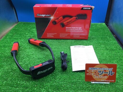 【エコツール豊田インター店】Snap-on/スナップオン 充電式ハンズフリーライト ECHDC038R【愛知県/豊田インター店/工具】