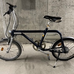 ジャンク電動アシスト自転車 20型 TSINOVA TS01（藍)