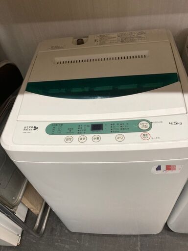 ☆中古￥8,800！【会員価格￥8,800】YAMADA　4.5kg洗濯機　家電　YWM-T45A1型　2017年製　【BG209】