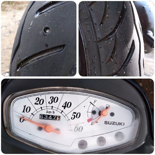 優れたエンジン。 スズキレッツ4。フロントブレーキパッドは新品です