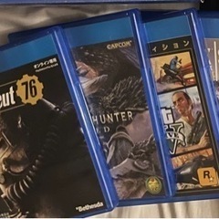 ps4 gta5.虹6.モンハン.fallout76付き