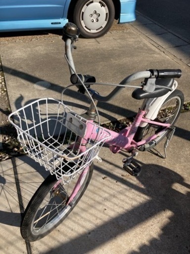 子供用 自転車 女の子 18インチ Hirabon 西向日の自転車の中古あげます 譲ります ジモティーで不用品の処分
