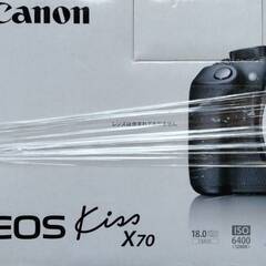 新品未使用 レンズセット Canon EOS Kiss X70 ...