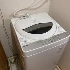 【ネット決済】【取引中】東芝洗濯機 AW-5G6