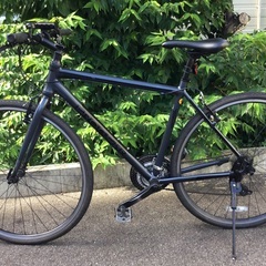 ＜美品車＞アルミ・クロスバイク・プロギア ファーストクロス・2021 色・グレー 変速３×7・21段変速