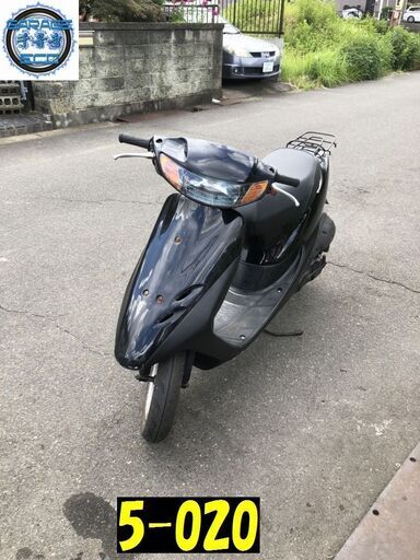 お取引き頂きました。「即日納車可能」愛知県公安委員会許可業者(オートバイ商)☆GARAGE-ECO千音寺☆ライブディオAF34黒　5-020名古屋市中川区より!!