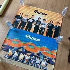 BTS Butterポスター2枚+シーグリ2021カレンダー