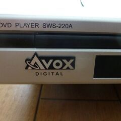 再値下げ　dvd プレーヤー AVOX sws-220