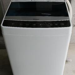 【美品】[配達無料]全自動洗濯機　5.5kg  Haier  J...