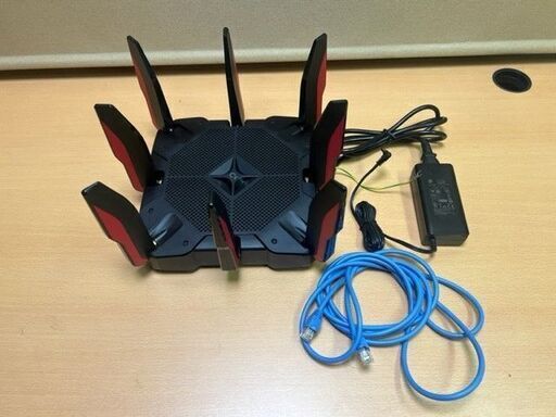 ジャンク扱現状にて TP-Link ゲーミング無線LANルーター Archer C5400X