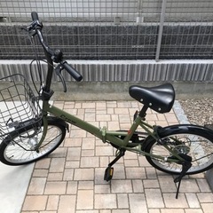 折り畳み自転車　6段変速 期間限定値引き中