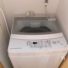 【ネット決済】洗濯機 ニトリ 6kg