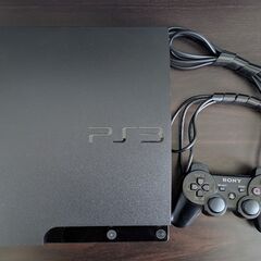 【中古】PS3本体(CECH-3000A)＋コントローラー＋PS...