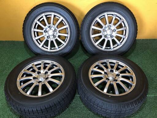 No.934　トーヨー　ガリットG5　スタッドレスタイヤ　195/65R15　アルミホイール付　PCD114.3　5穴　4本セット