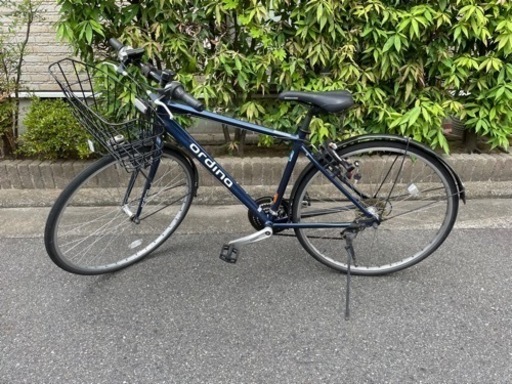 自転車　ブリヂストン　オルディナ　27インチ　21段変速