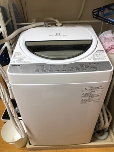 洗濯機　TOSHIBA  6kg