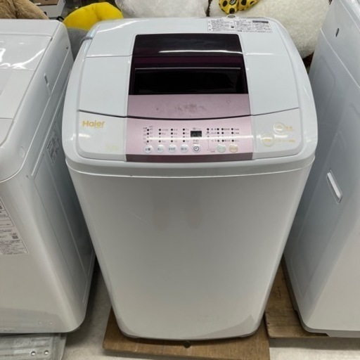 ハイアール 5.5kg 全自動洗濯機 ホワイトHaier JW-KD55B 2017年製