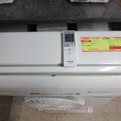 K03437 パナソニック 中古エアコン 主に6畳用 冷房能力 2.2KW ／ 暖房 