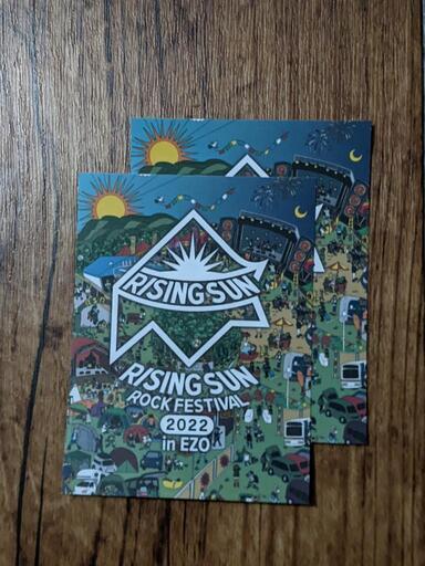 交渉中】リストバンド2つ RSR2022 ライジングサン 通し券