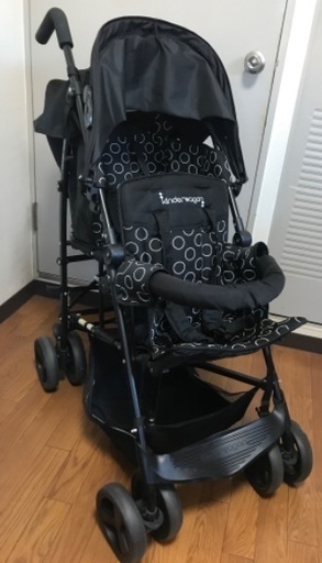 キンダーワゴン DUOシティホップ 2人乗りベビーカー