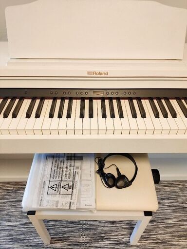 「受付中」Roland RP501R WH 電子ピアノ