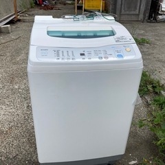 「引き取り者決定いたしました」　三菱　洗濯機　9K