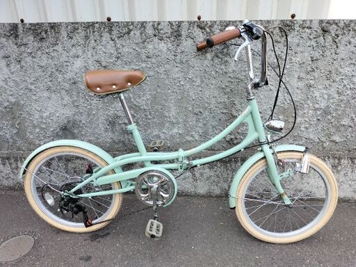 札幌市内配達無料。中古折り畳み20インチビーチクルーザー！ 売約済みです。【札幌市内配達無料】【防犯登録料込】美品中古車