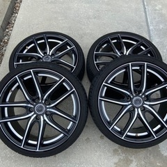 ロクサーニ　ケラス　225/35R19 7.5j+55 6部山　ZRR80 ノア