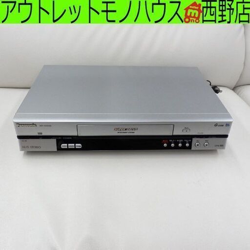 VHSビデオデッキ パナソニック 2004年製 NV-HV90B-S ビデオデッキ リモコン欠品 札幌 西野店