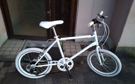 20吋スポーツミニベロ(小径車) 6speed/ホワイト